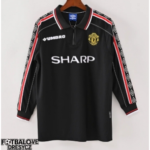 Manchester United 1998-1999 Retro Alternativní Dres Dlouhý Rukáv Manchester United 1998-1999 Retro Alternativní Dres Dlouhý Rukáv
